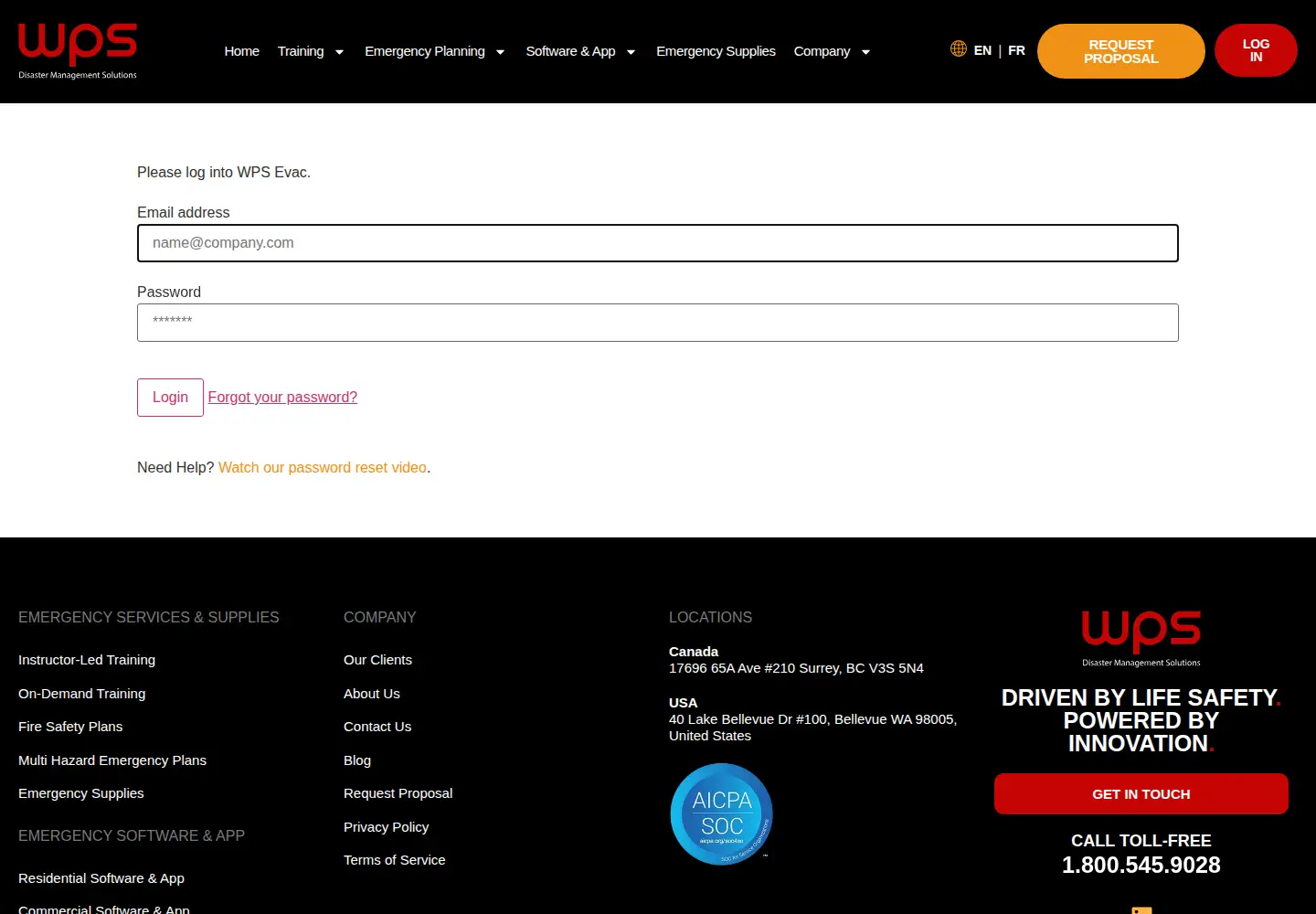 Captured homepage of eplanadvantage.com in the current scan