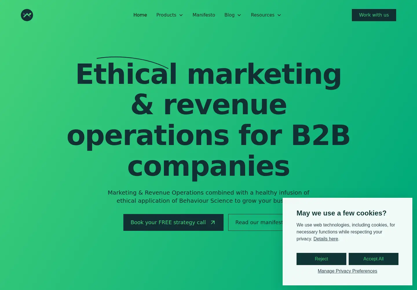 Screenshot of ethicalhq.com
