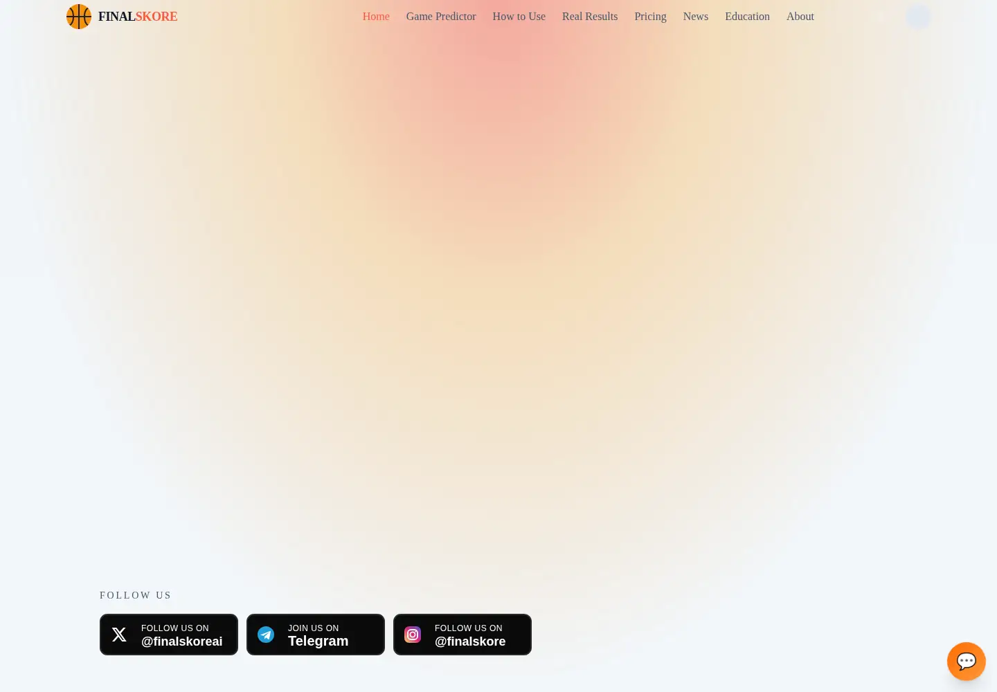 Screenshot of finalskore.com