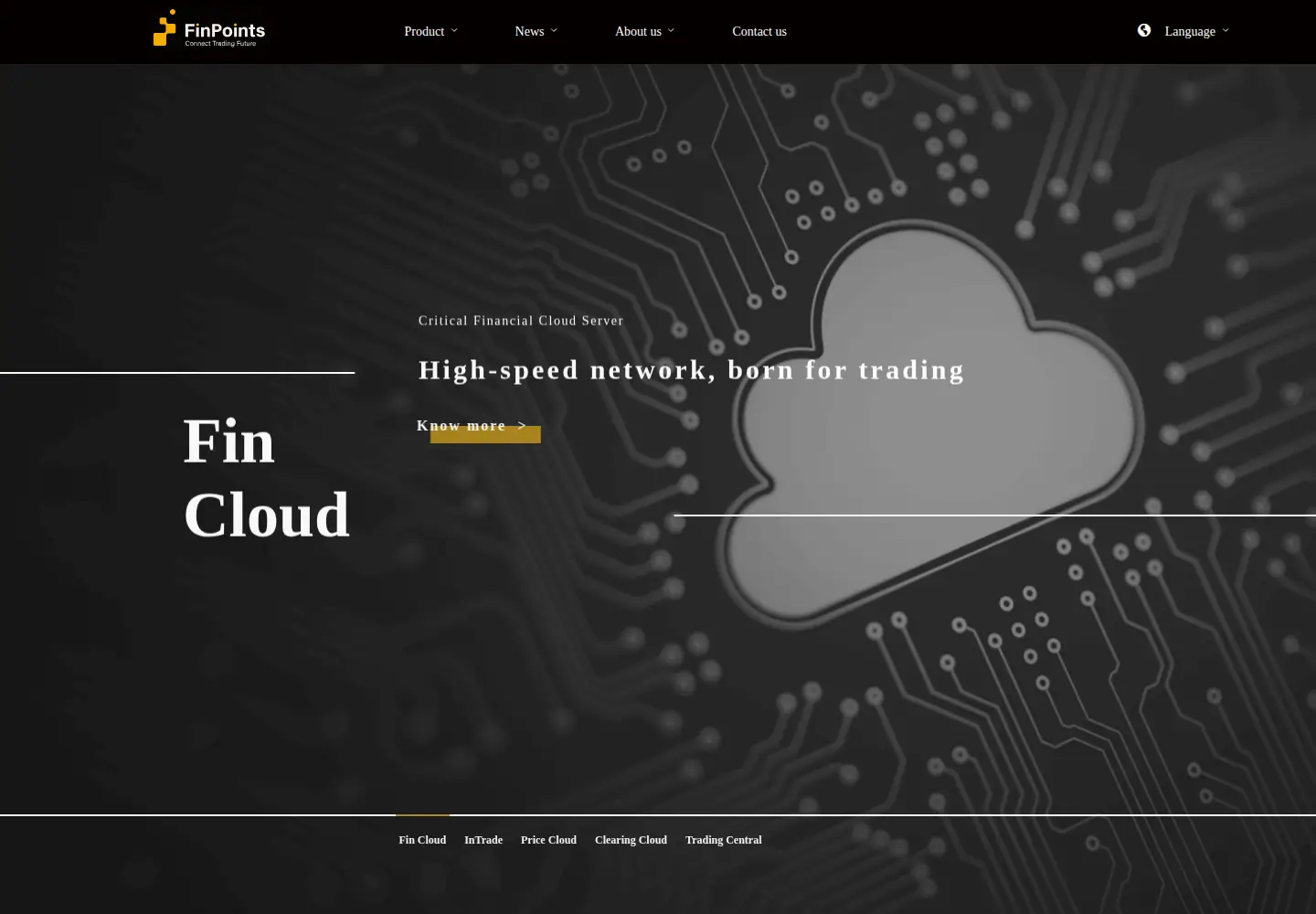 Screenshot of finpoints.com