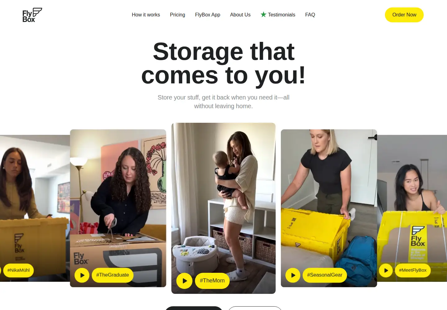 Screenshot of flybox.com