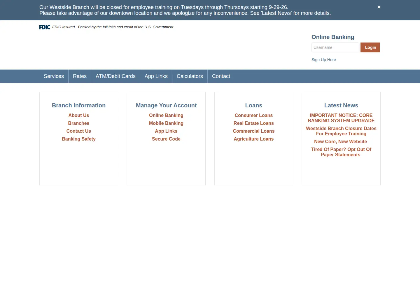 Screenshot of fnbill.com