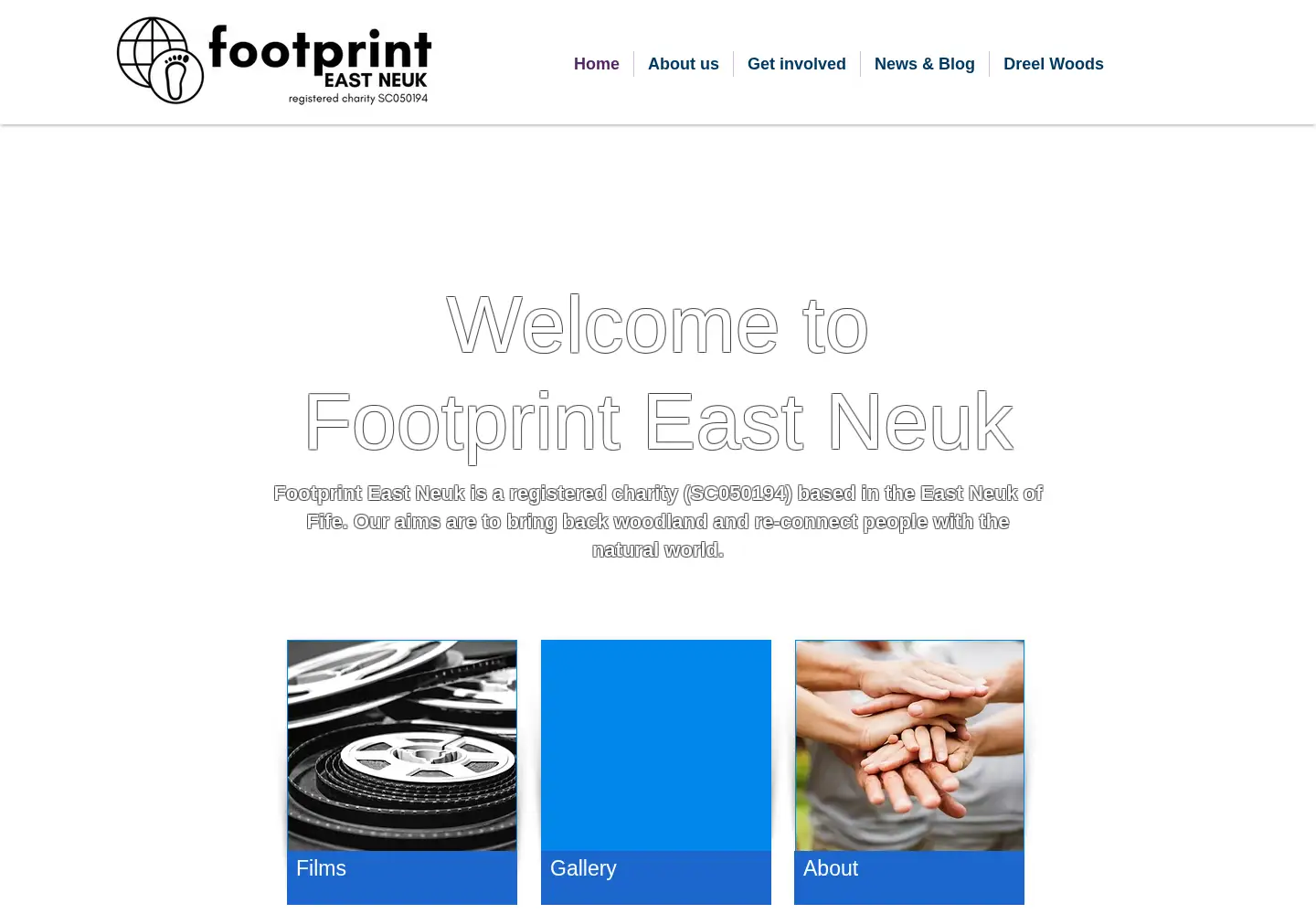 Screenshot of footprinteastneuk.com