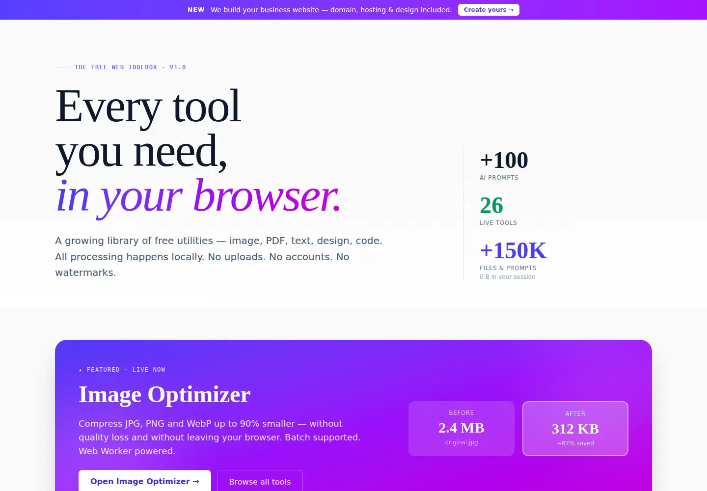 Screenshot of freelabtools.com