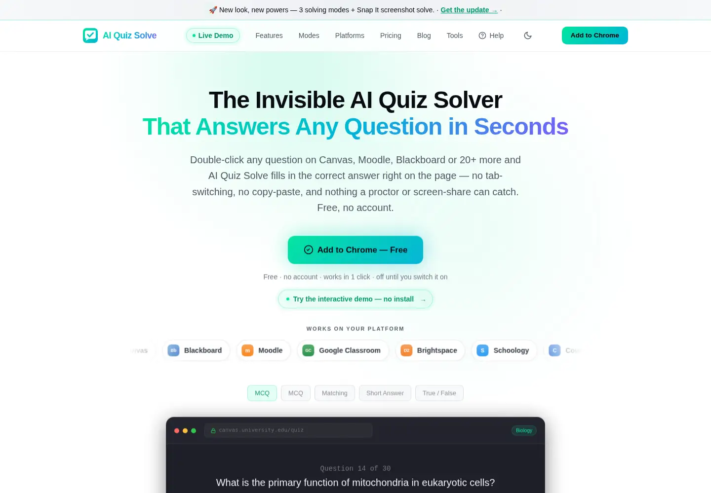 Screenshot of getquizsolve.com