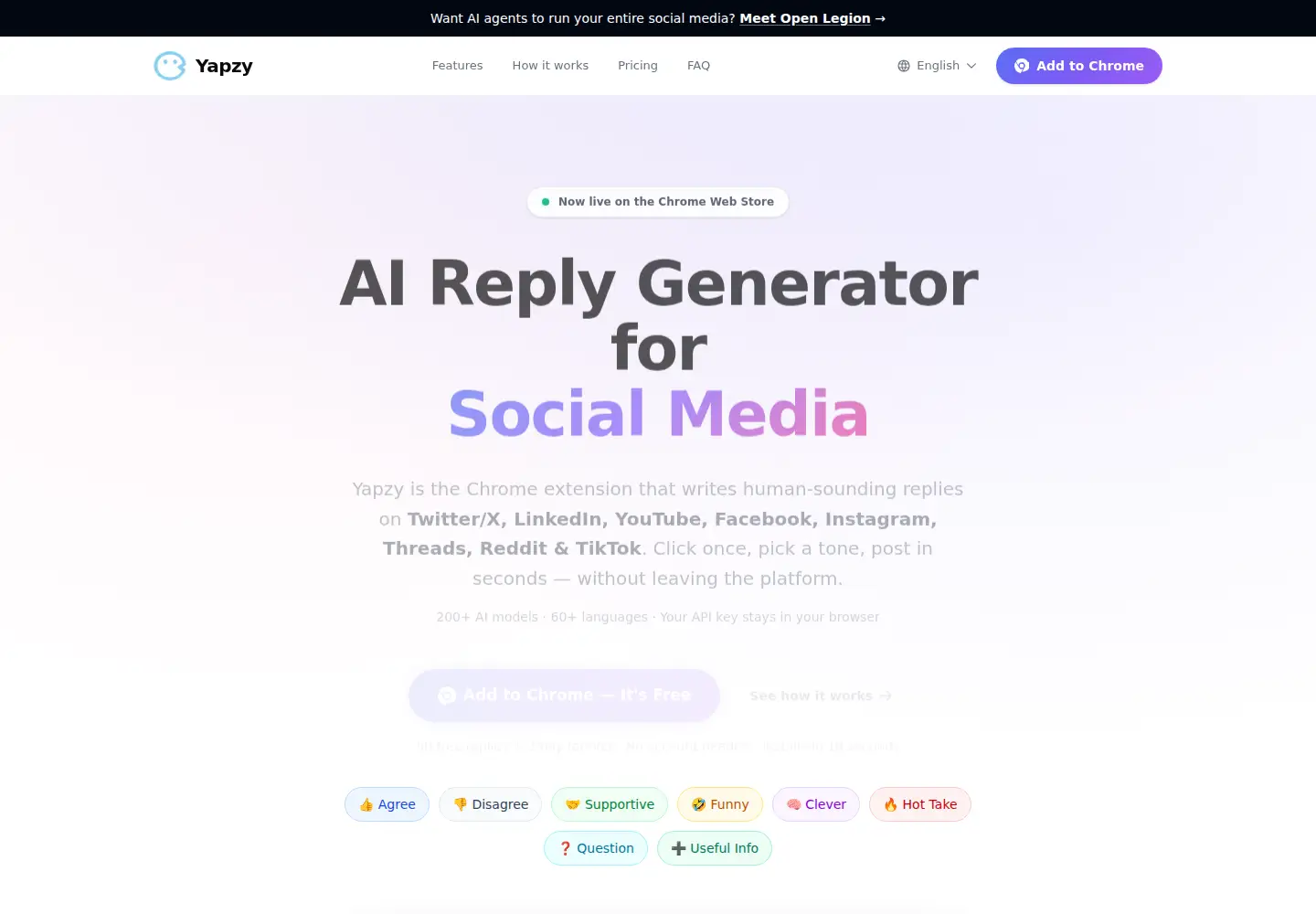 Screenshot of getyapzy.com