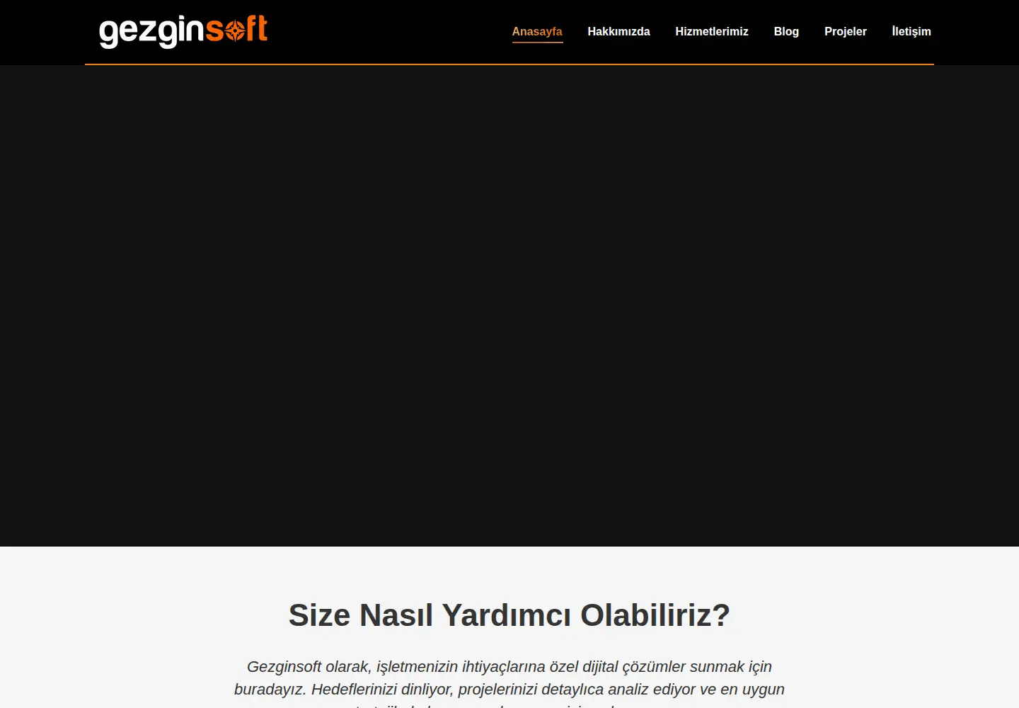 Captured homepage of gezginsoft.com in the current scan