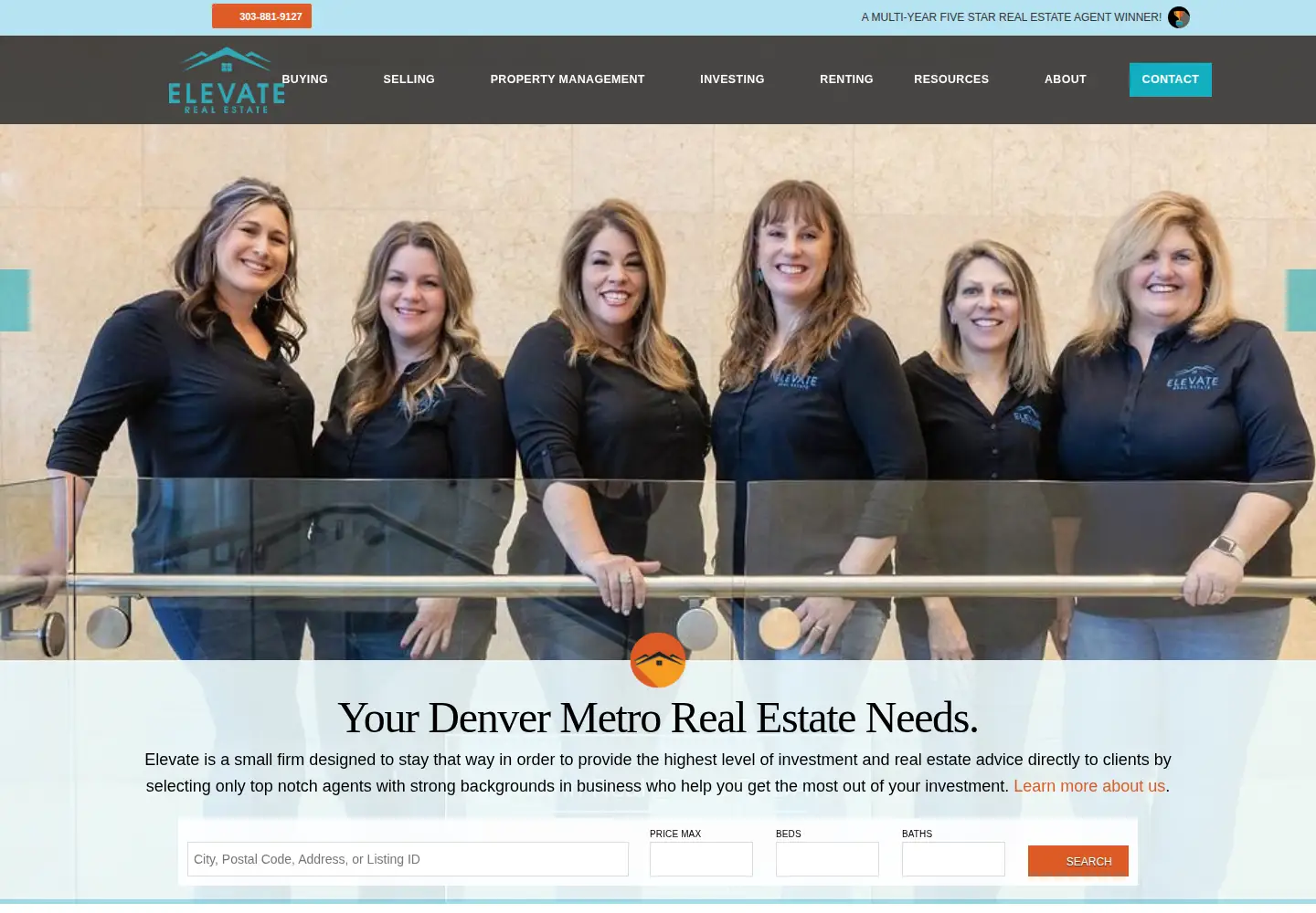 Screenshot of gingermatney.com