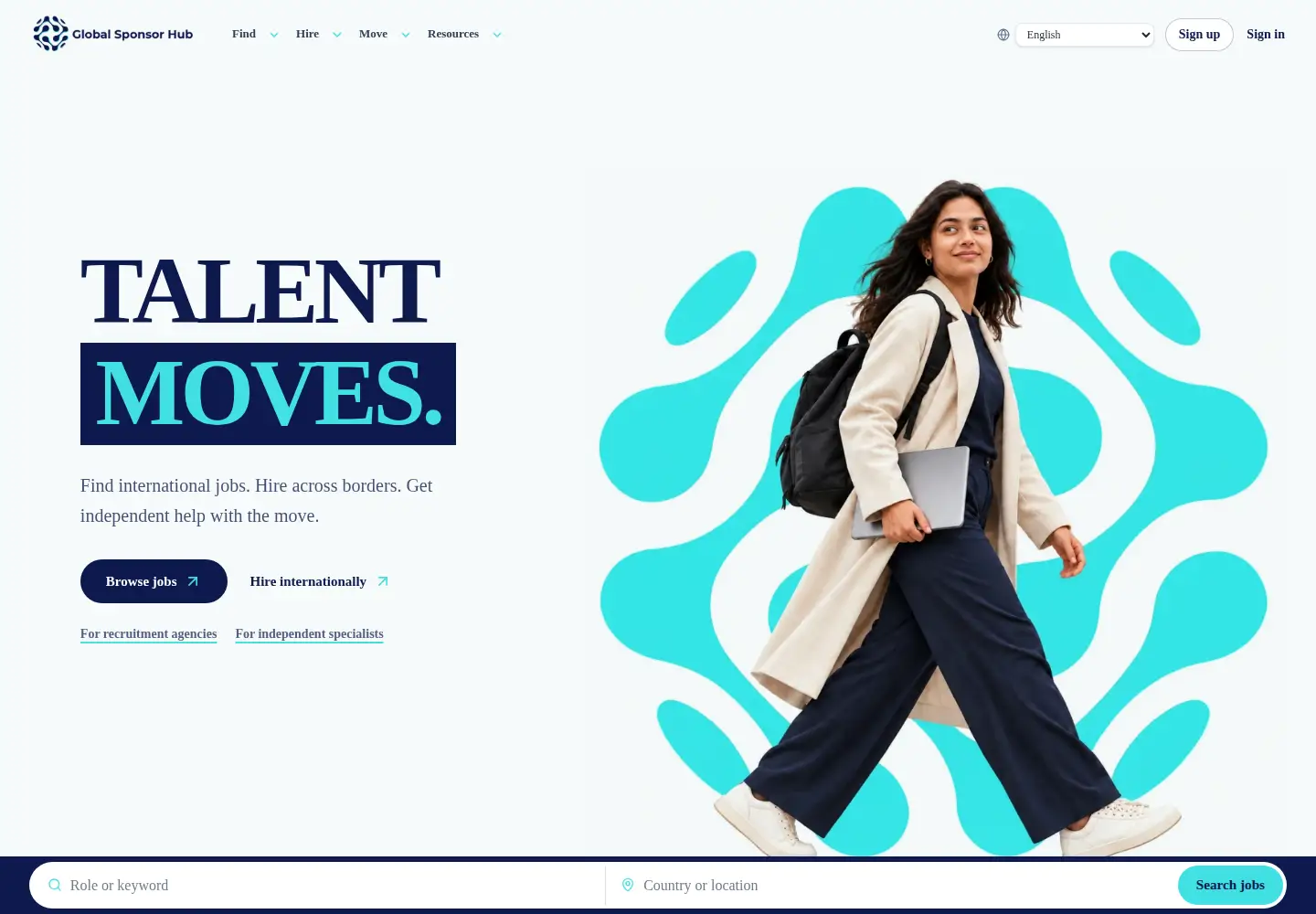 Captured homepage of globalsponsorhub.com in the current scan