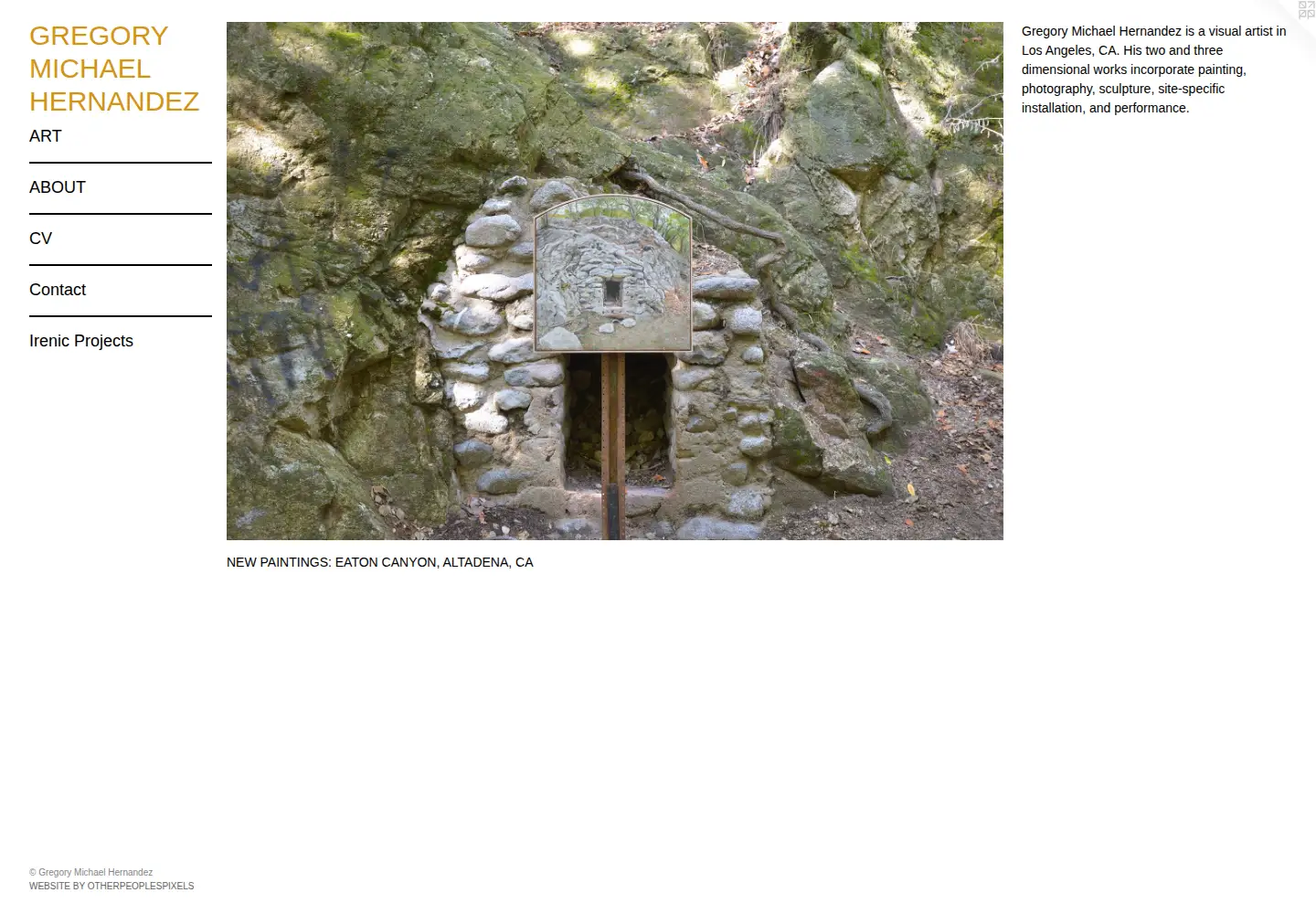 Screenshot of gmhstudio.com