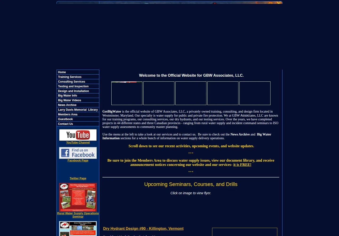 Screenshot of gotbigwater.com