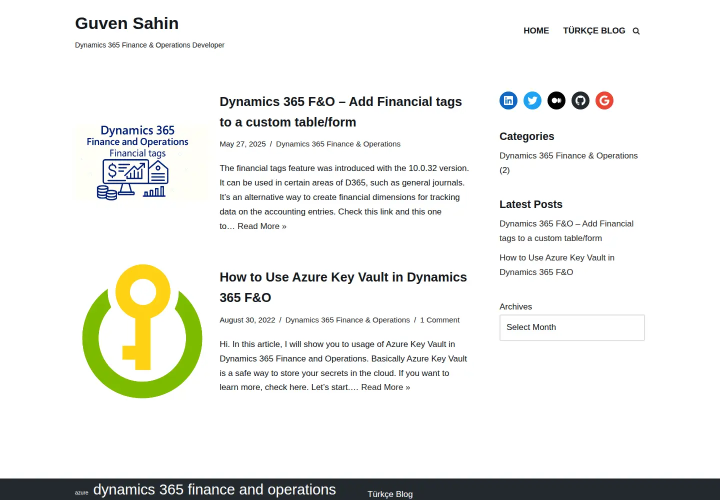 Captured homepage of guvensahin.com in the current scan