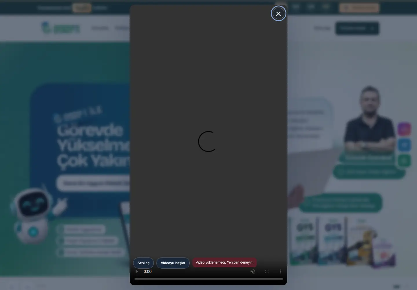Captured homepage of gyscepte.com in the current scan