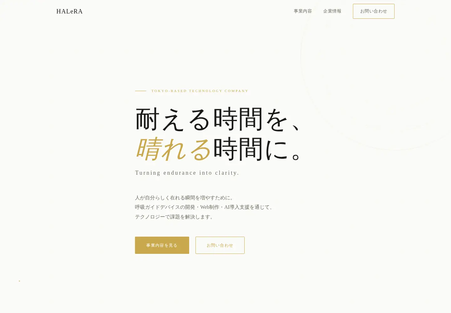 Screenshot of halera-inc.com