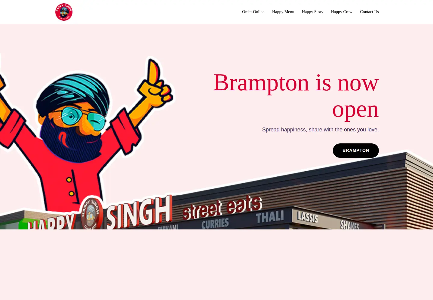 Screenshot of happysingh.com