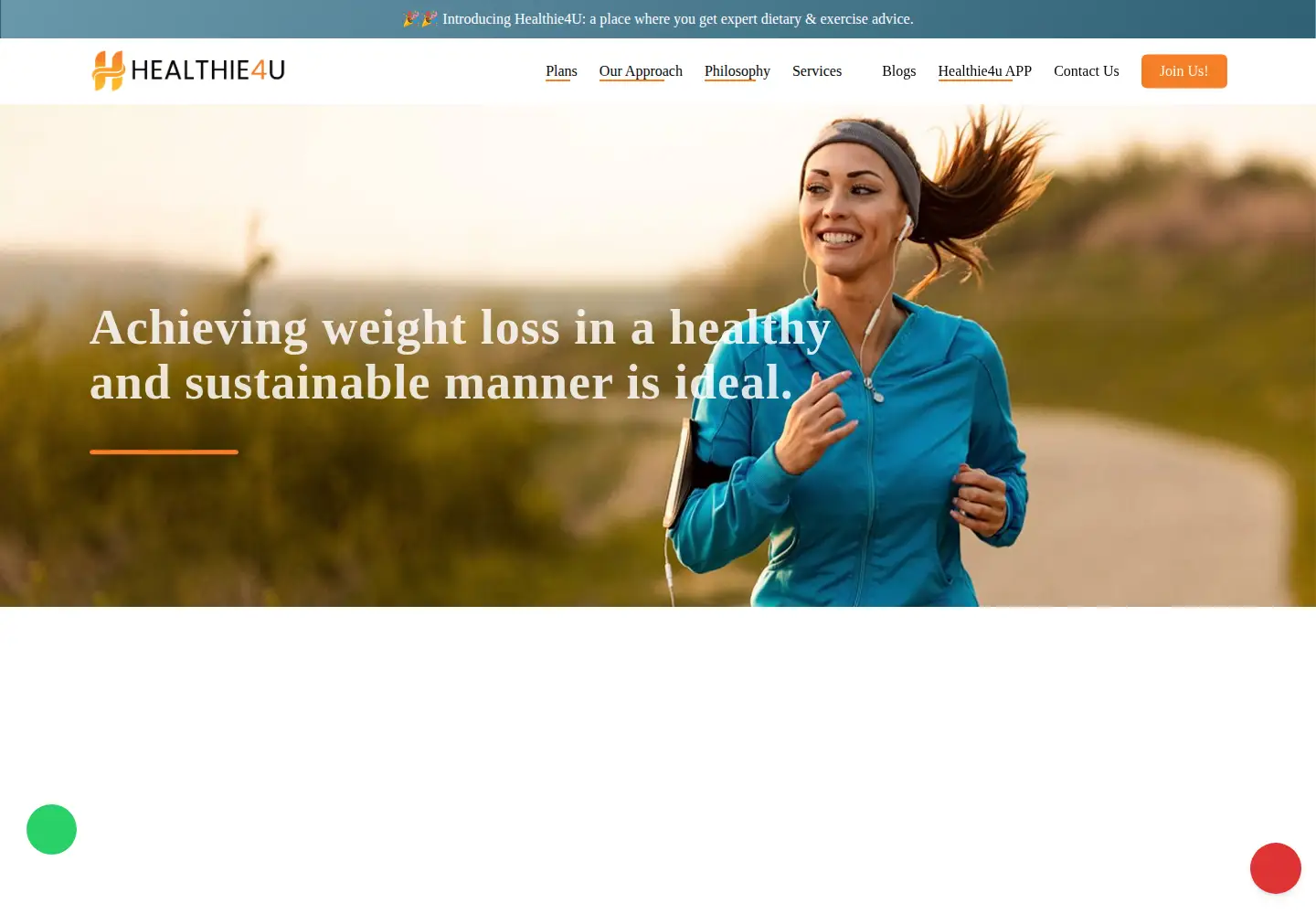 Screenshot of healthie4u.com
