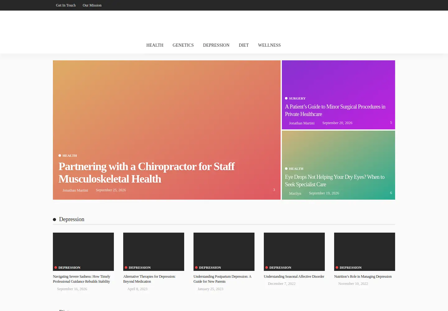 Screenshot of healthyforwellness.com