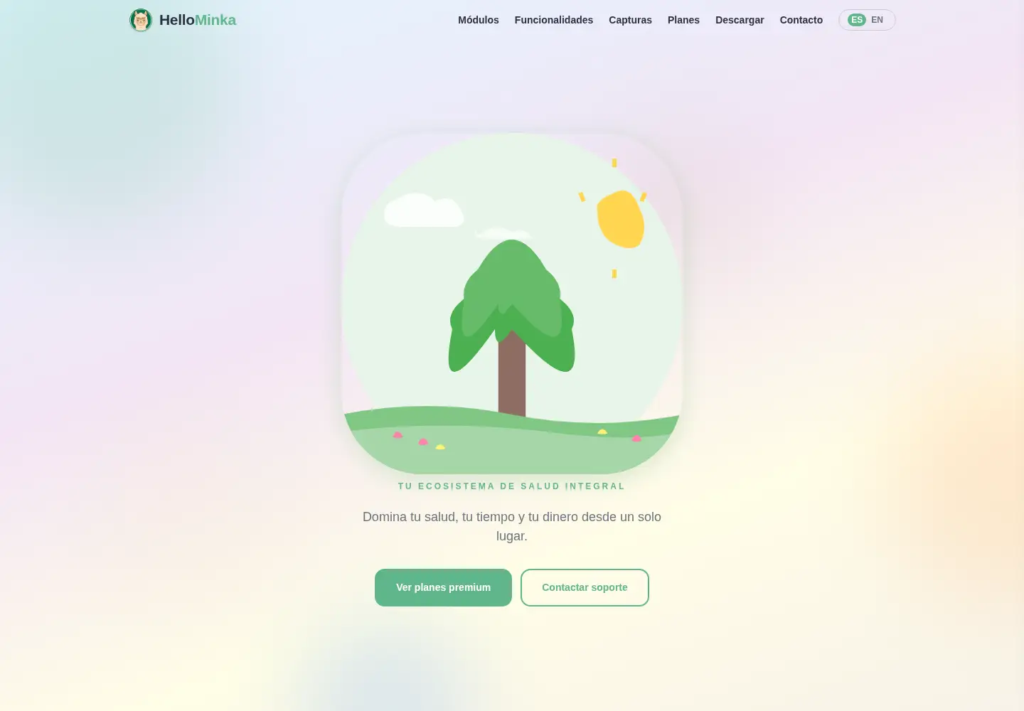 Screenshot of hellominka.com