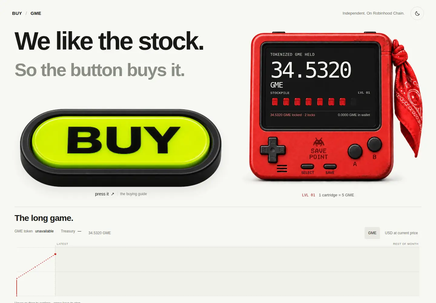 Screenshot of hoodbuybutton.com