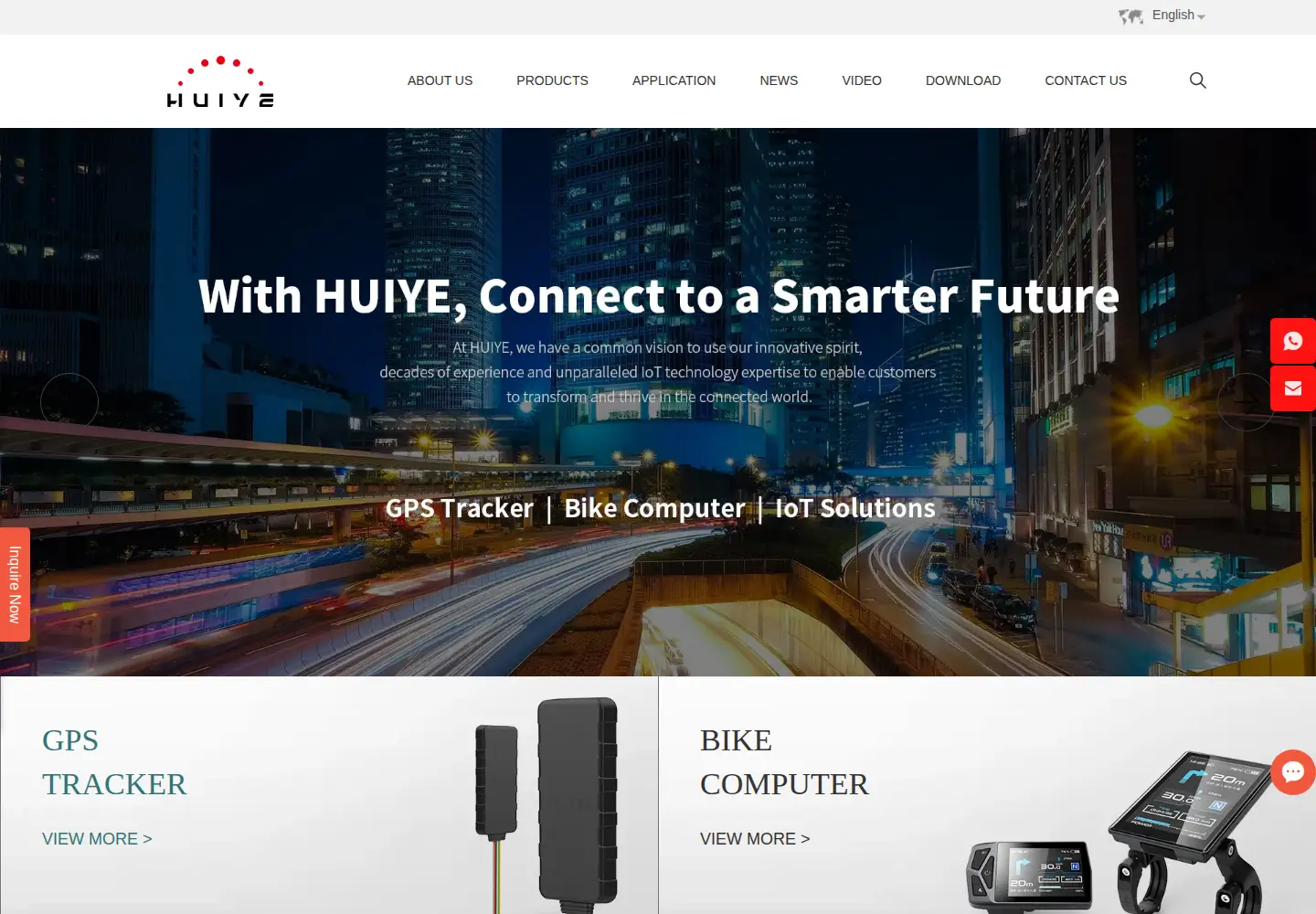 Screenshot of huiye.com