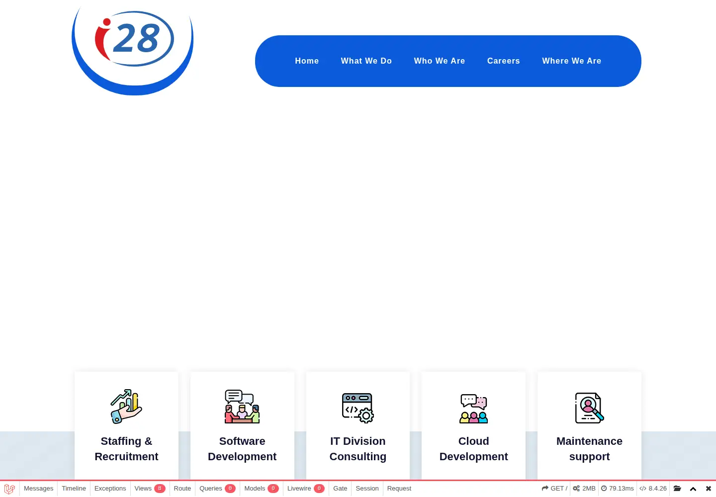 Screenshot of i28tech.com