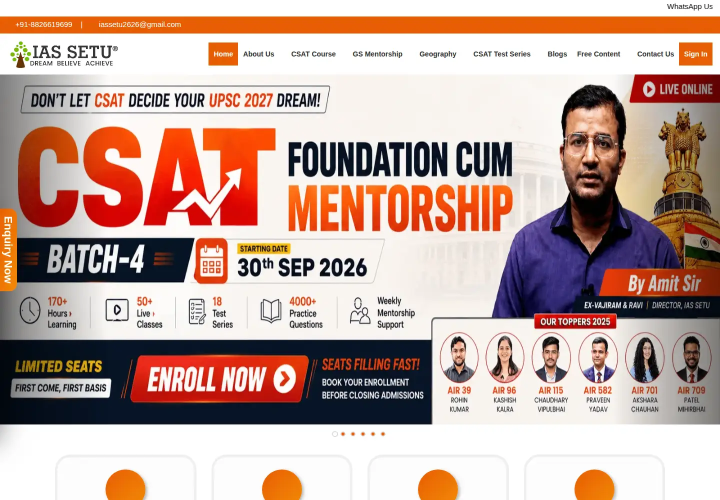 Captured homepage of iassetu.com in the current scan