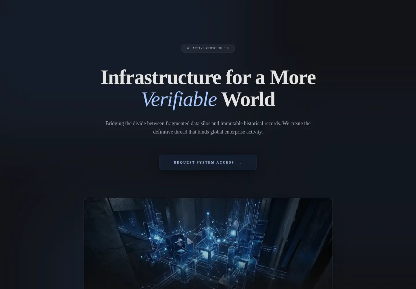 Captured homepage of infiblocks.com in the current scan