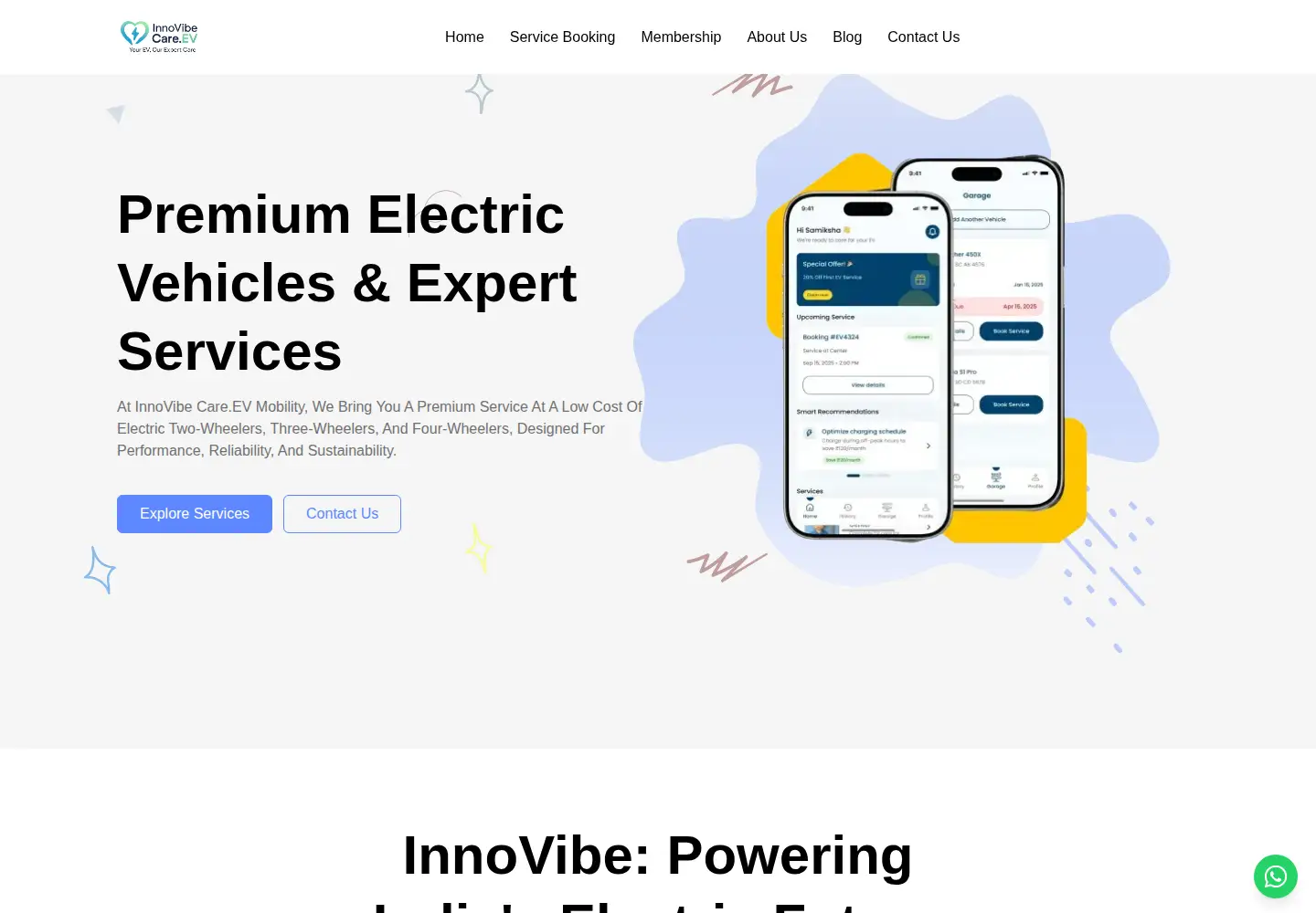 Screenshot of innovibemobility.com