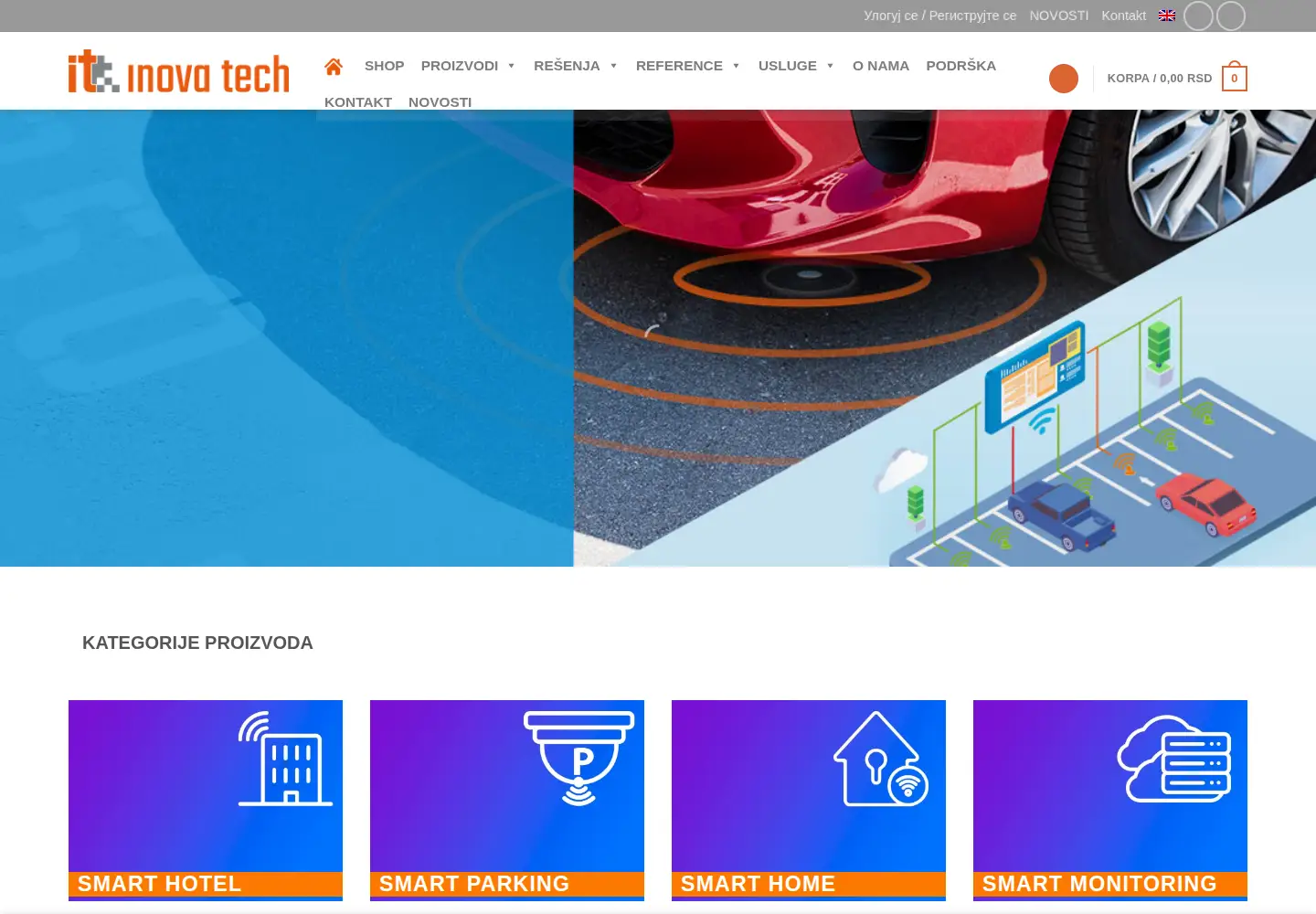 Screenshot of inovatechit.com