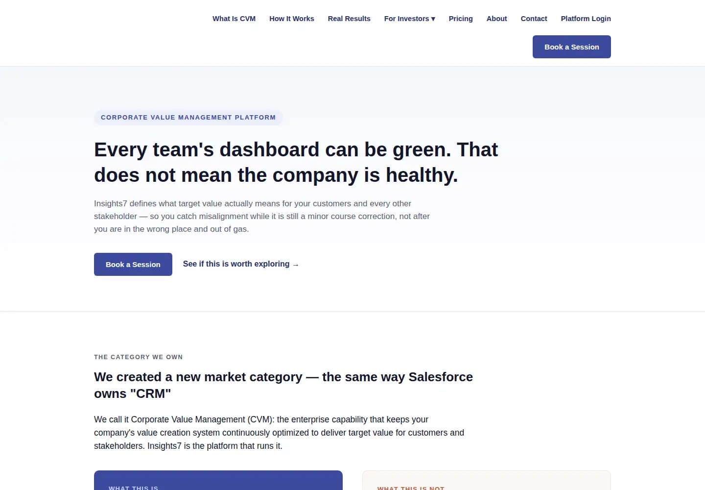Screenshot of insights7.com
