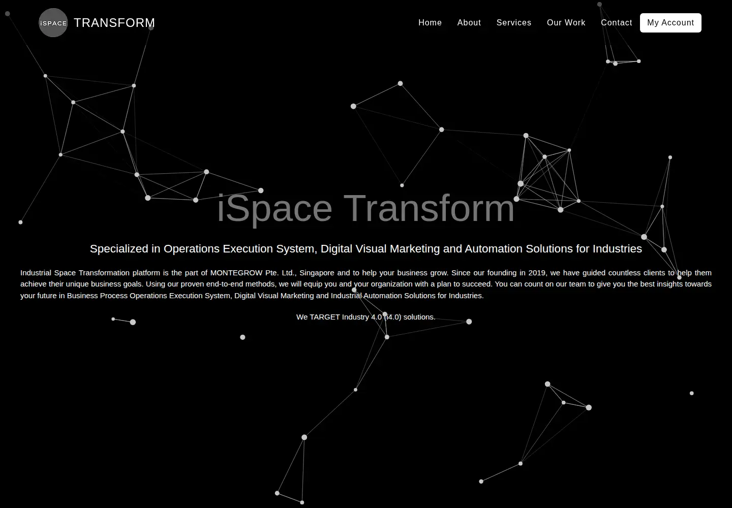 Screenshot of ispacetransform.com