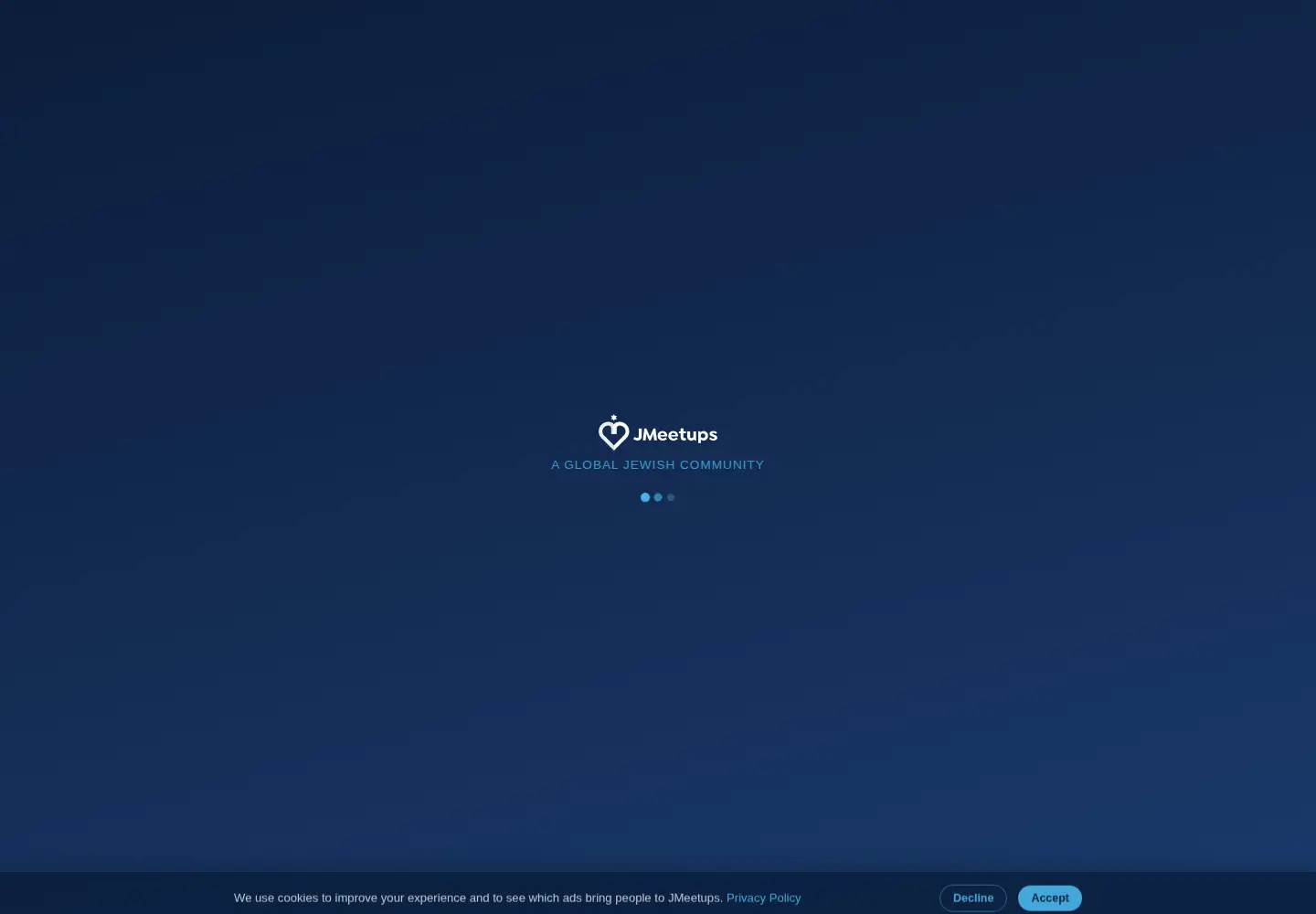 Screenshot of jmeetups.com