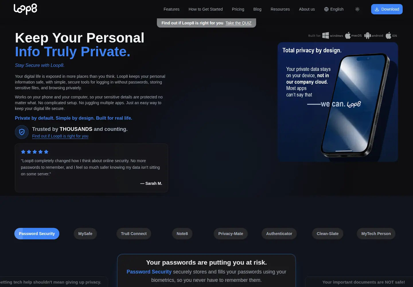 Screenshot of l8p8.com