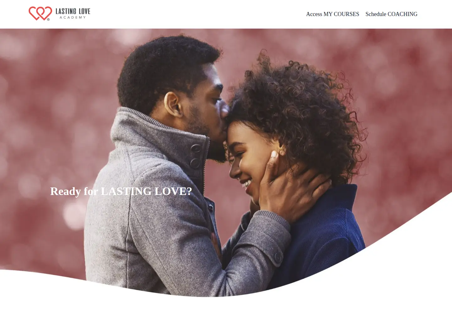 Screenshot of lastingloveacademy.com