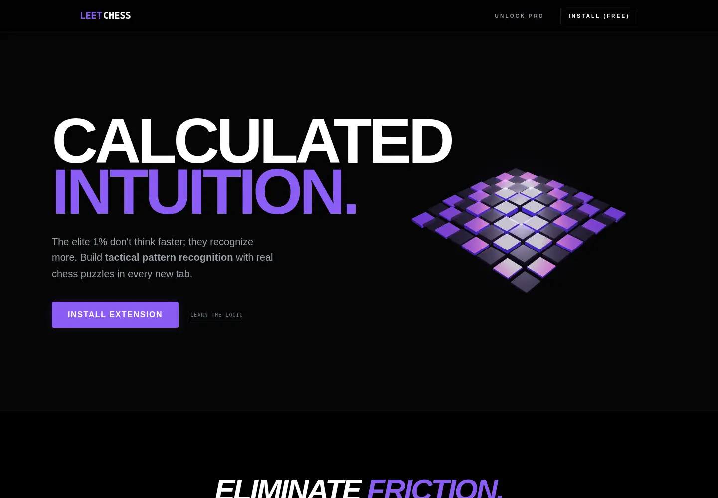 Screenshot of leetchess.com