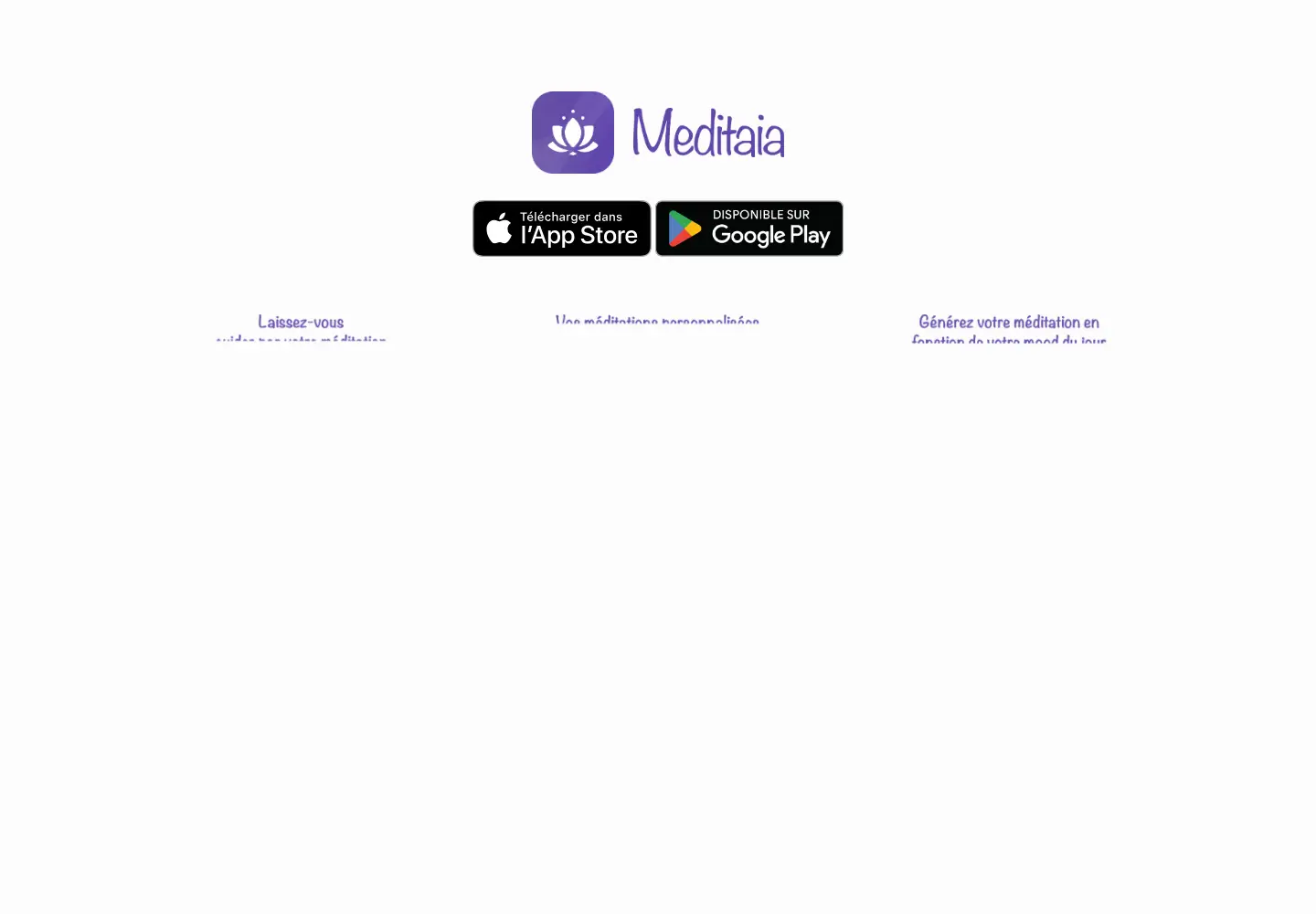 Screenshot of meditaia.com