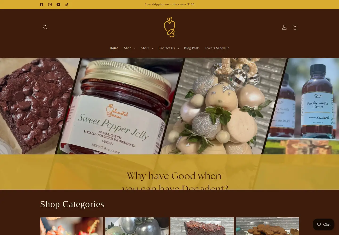 Screenshot of melanatedberries.com