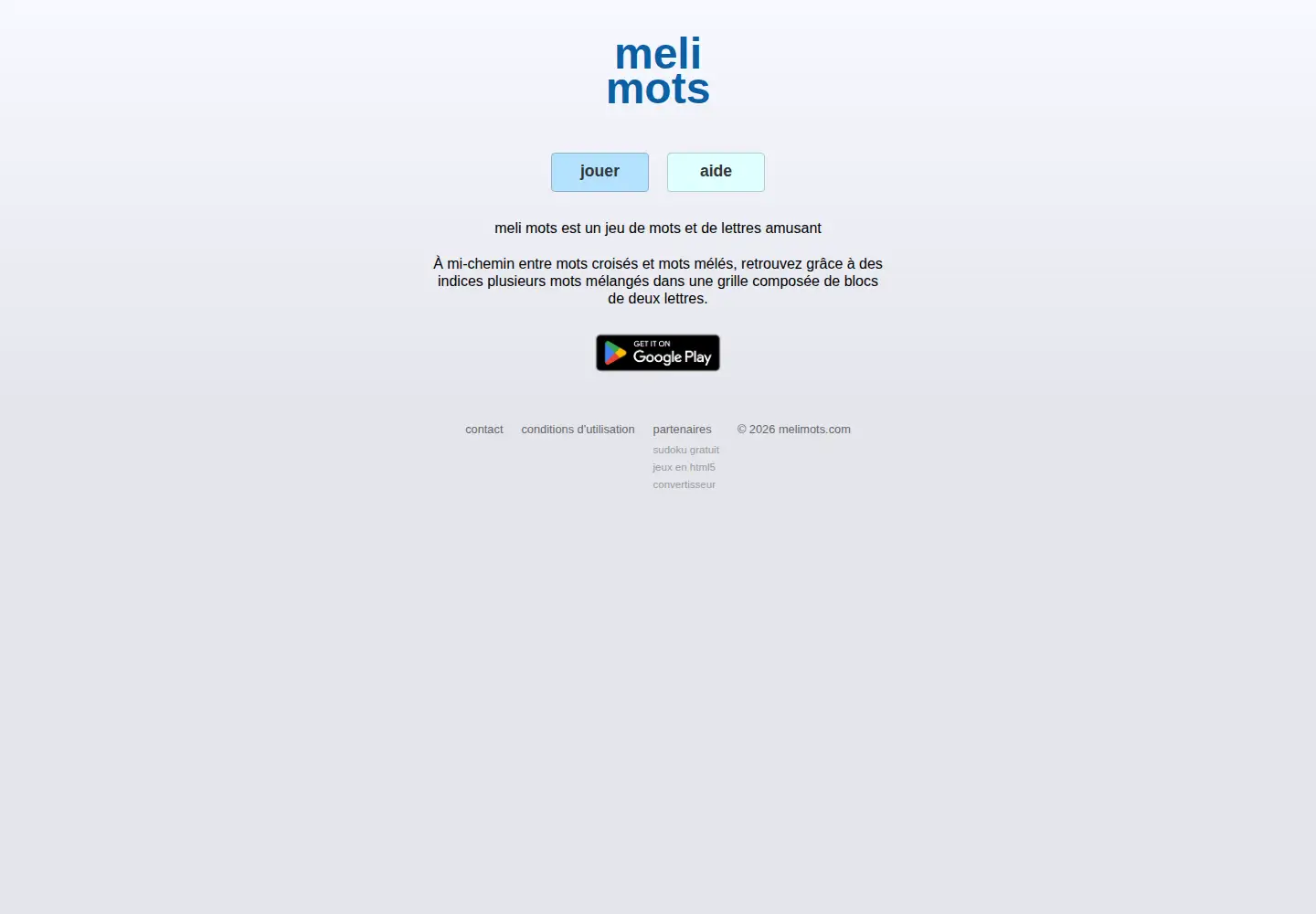 Screenshot of melimots.com