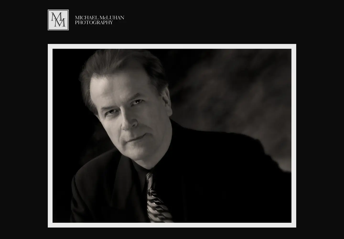Screenshot of michaelmcluhan.com