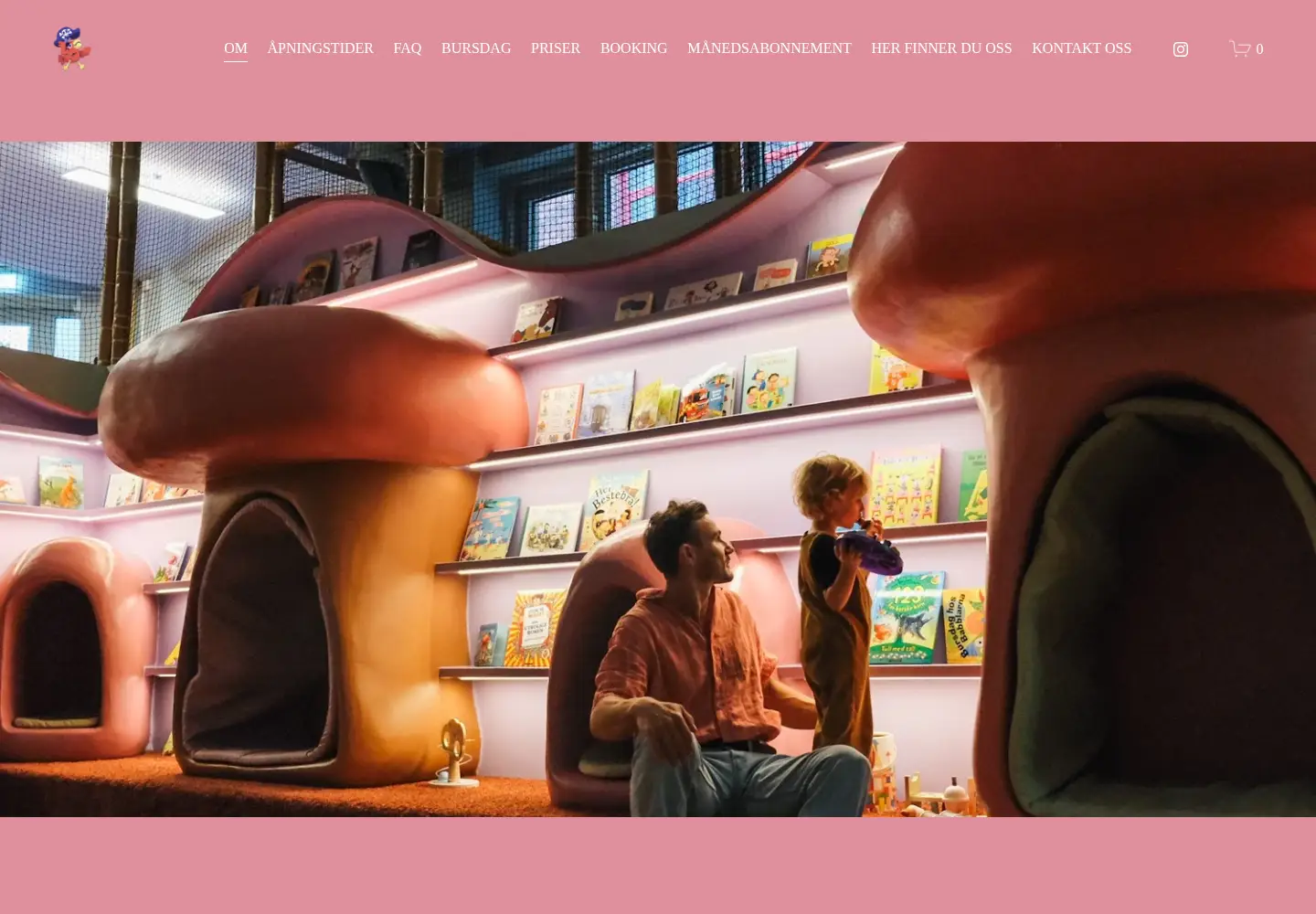 Captured homepage of mikrolekeriet.com in the current scan