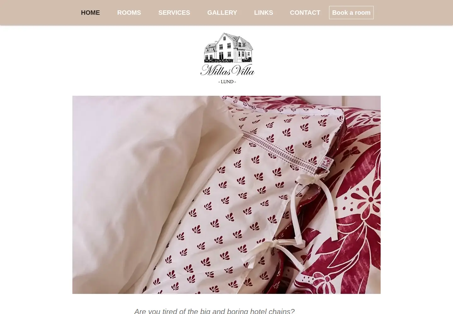 Screenshot of millasvilla.com