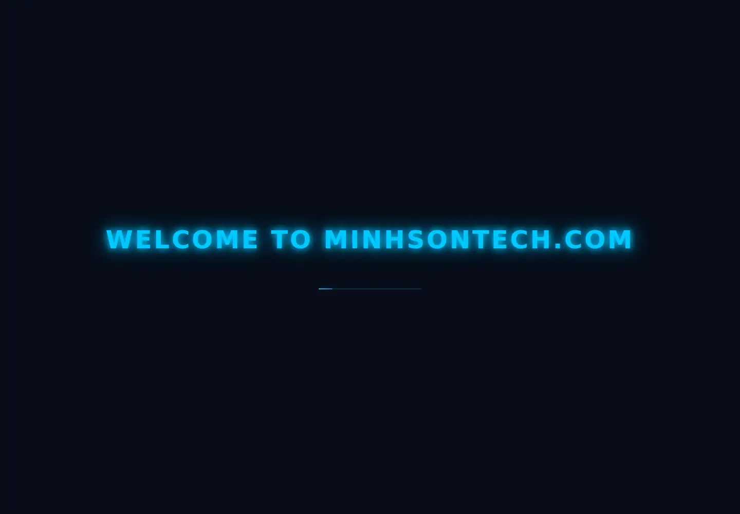 Screenshot of minhsontech.com