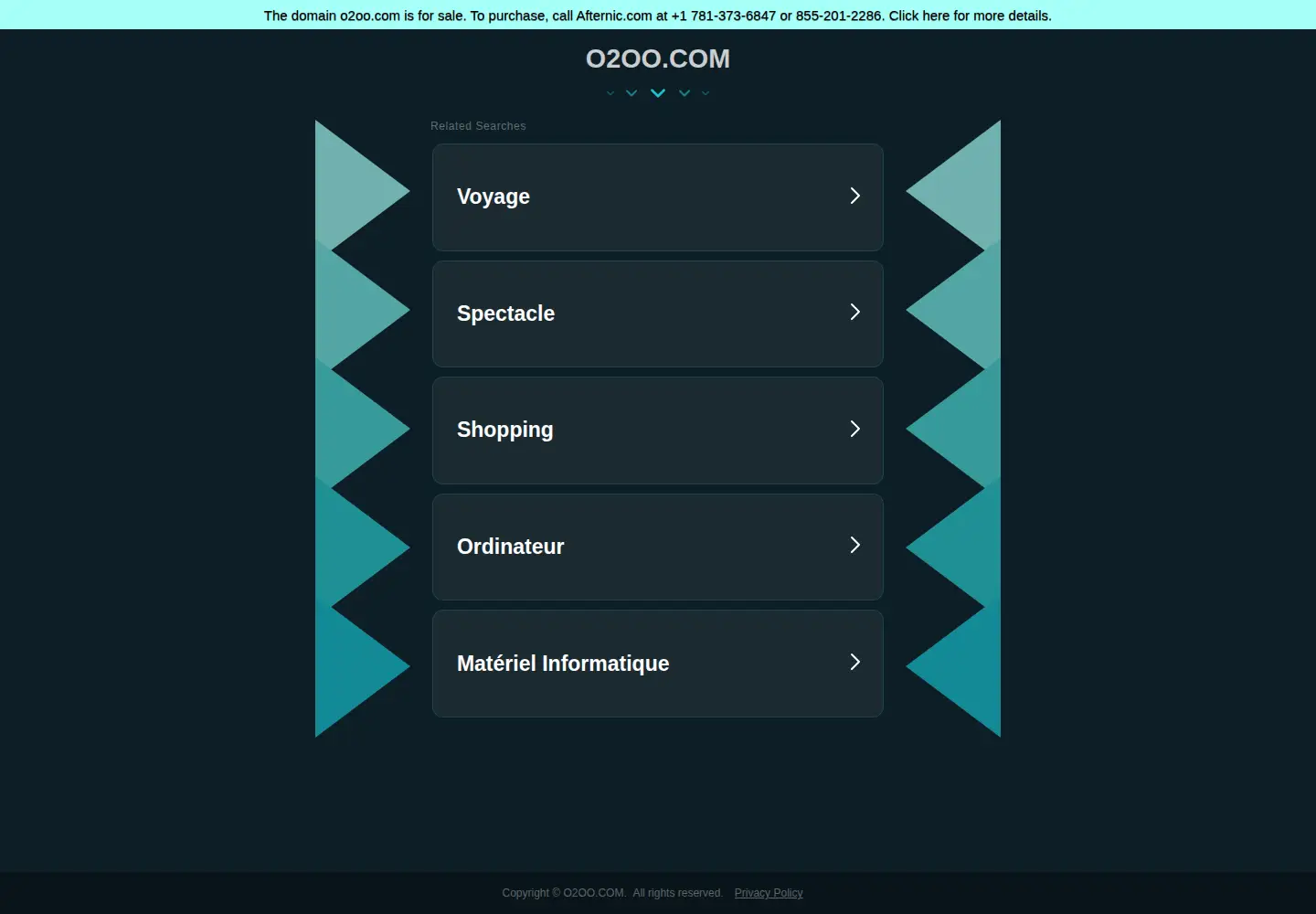 Captured homepage of o2oo.com in the current scan