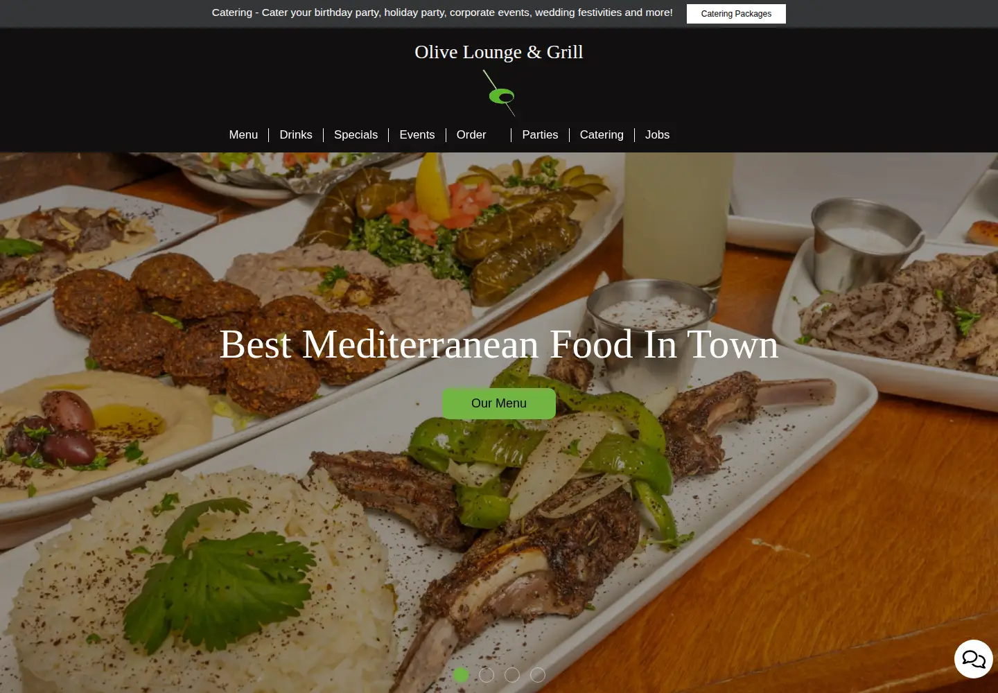 Screenshot of oliveloungetakoma.com