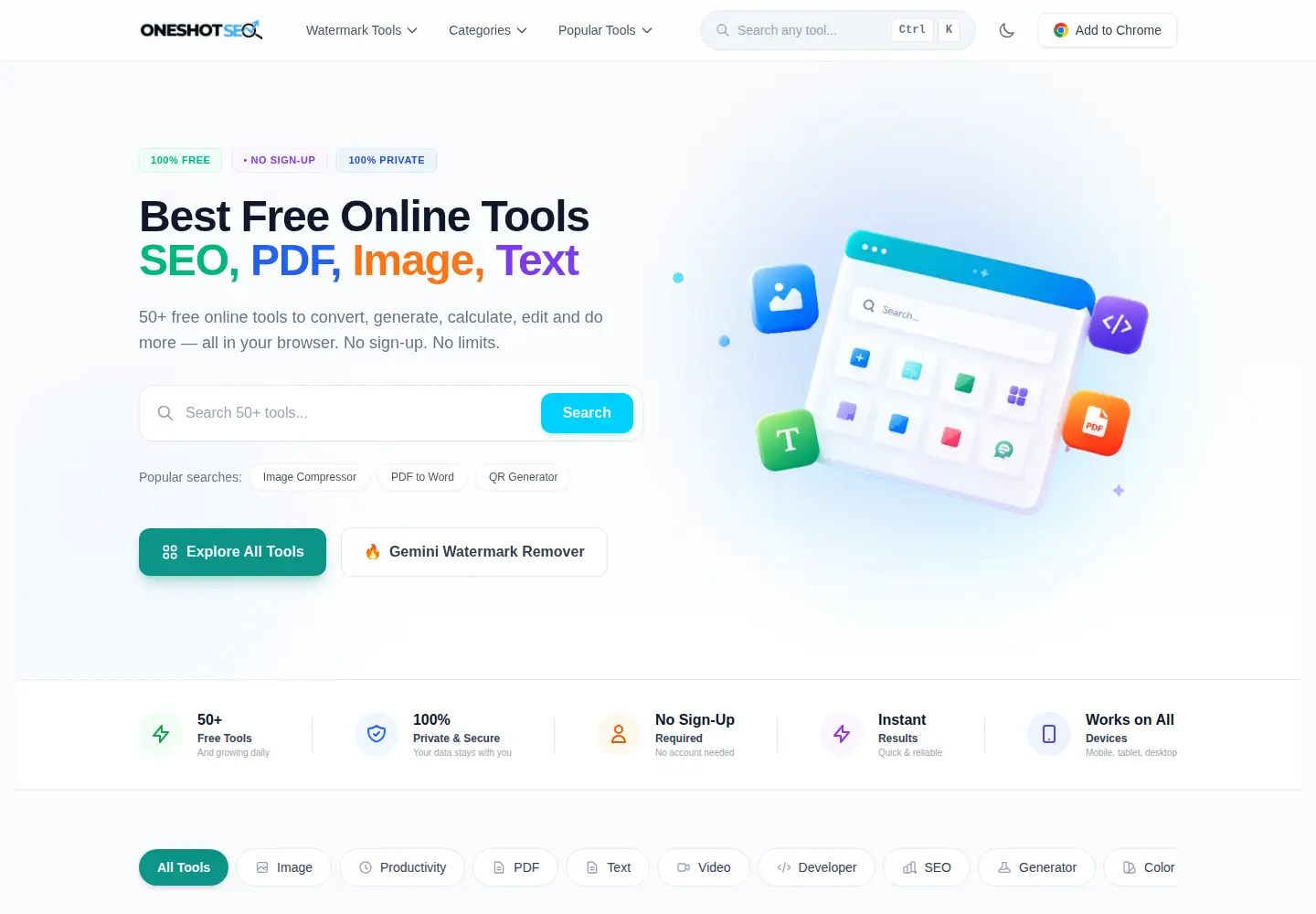 Screenshot of oneshotseo.com