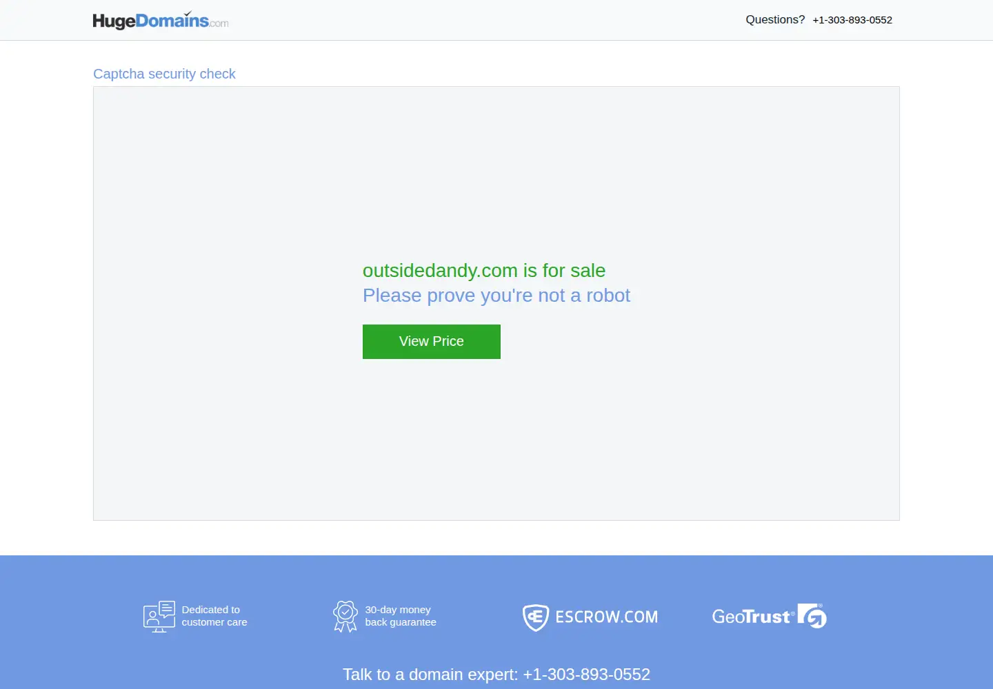 Screenshot of outsidedandy.com