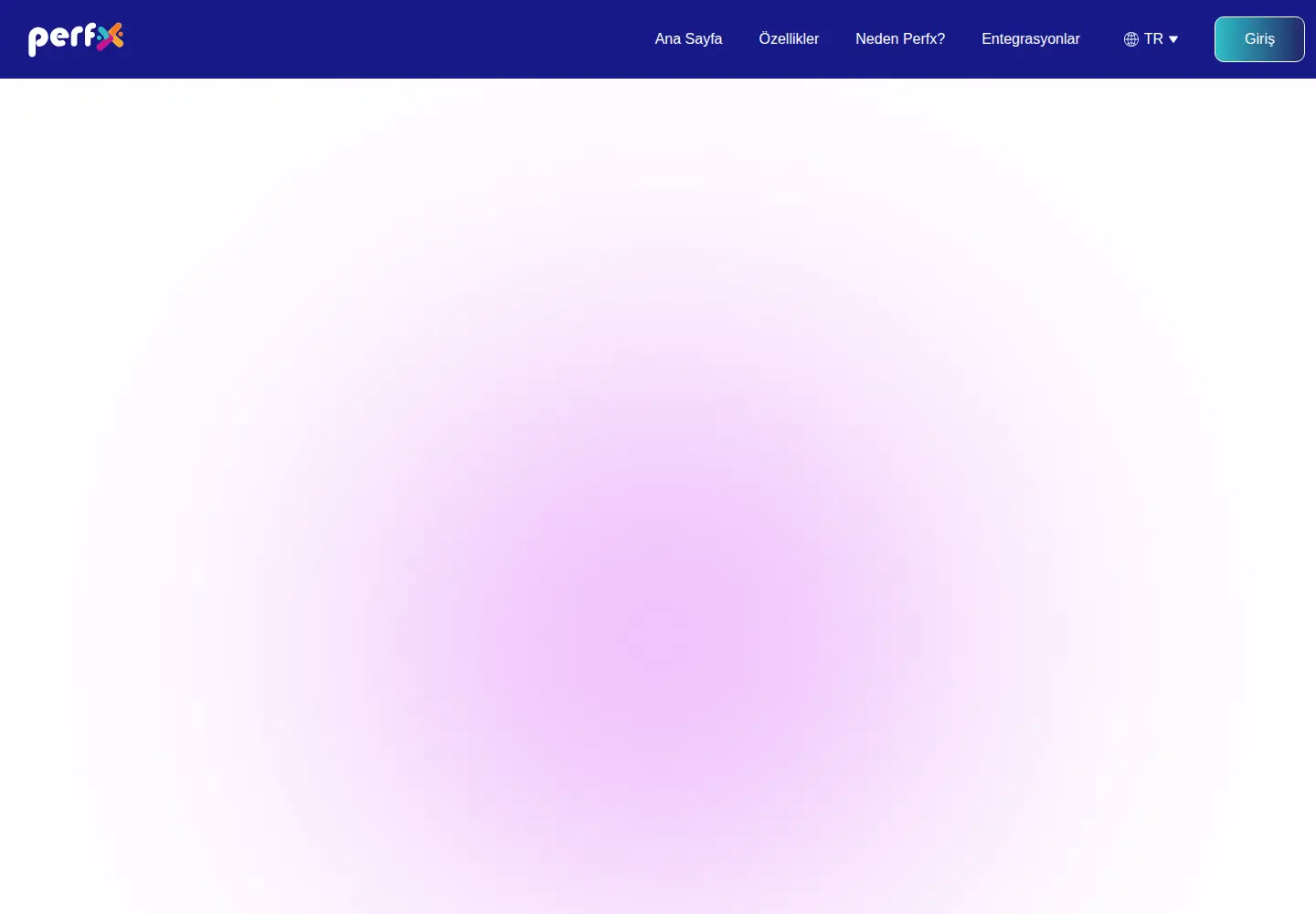 Captured homepage of perfxdx.com in the current scan