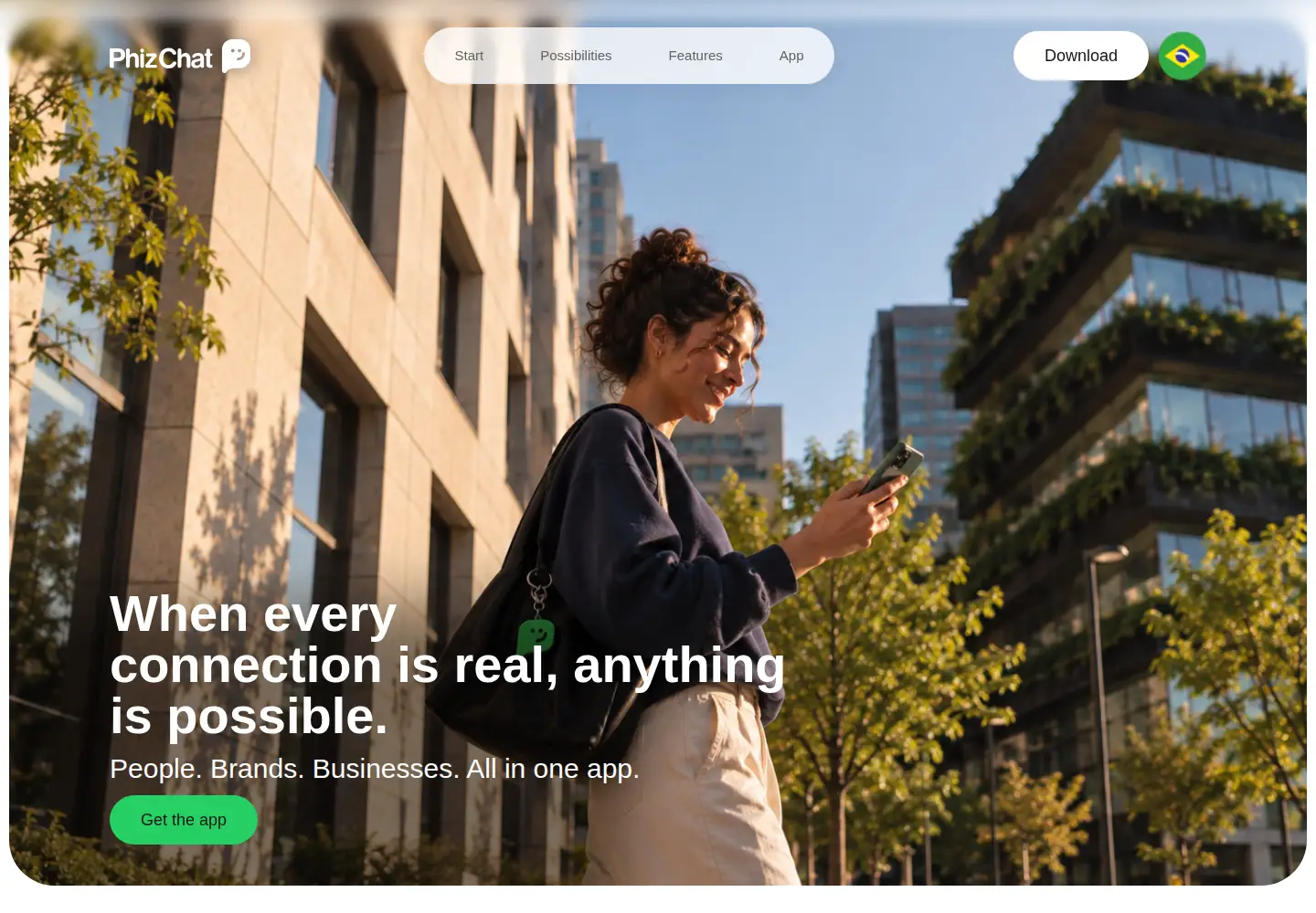 Screenshot of phizchat.com