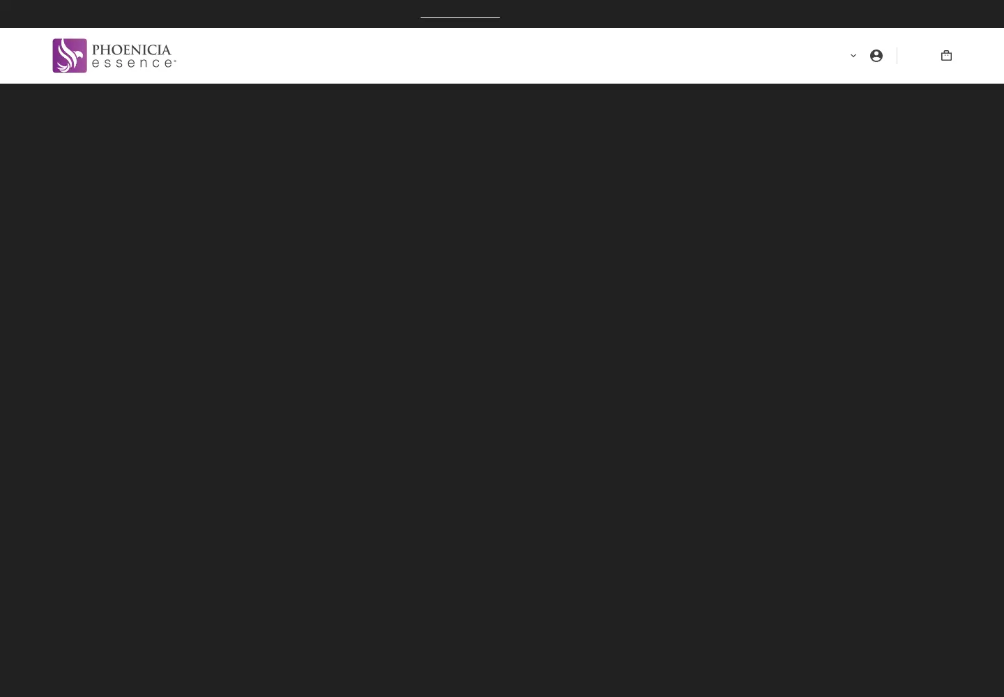 Captured homepage of phoeniciaessence.com in the current scan