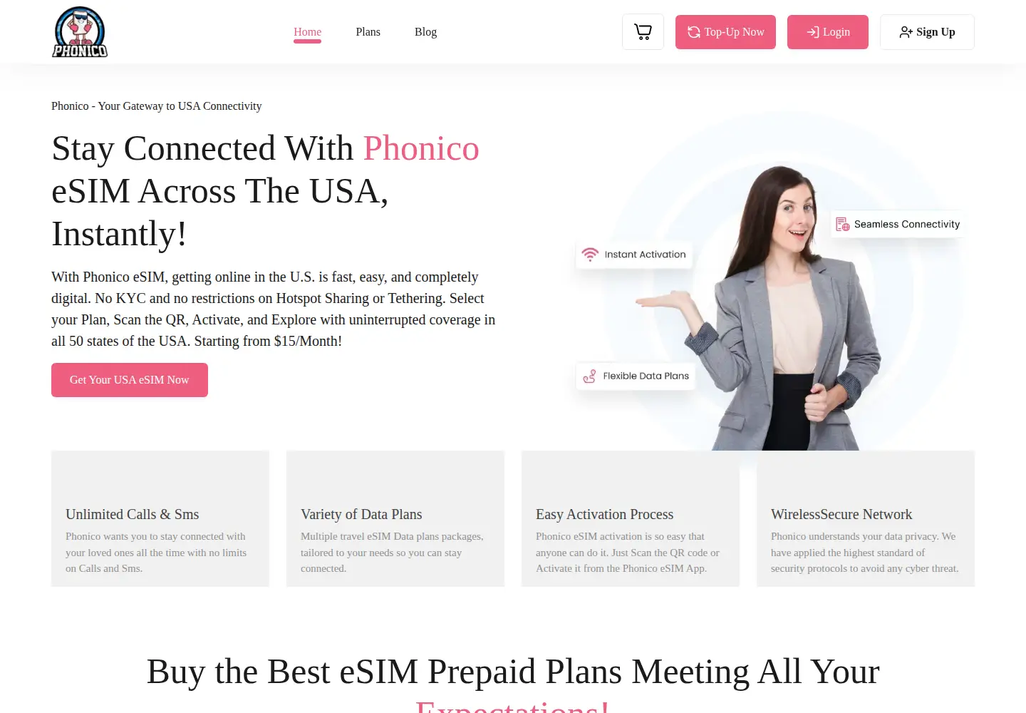 Screenshot of phonico.com